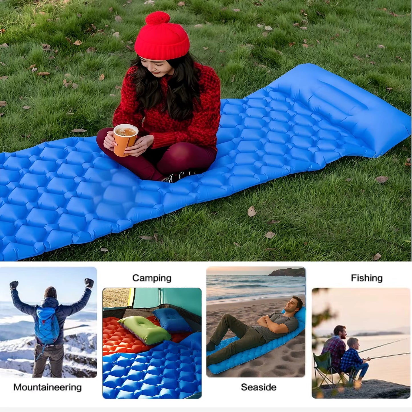 Nova™ Adventure Mat — Inflates in 30 Seconds, Fits in Your Backpack&nbsp;
