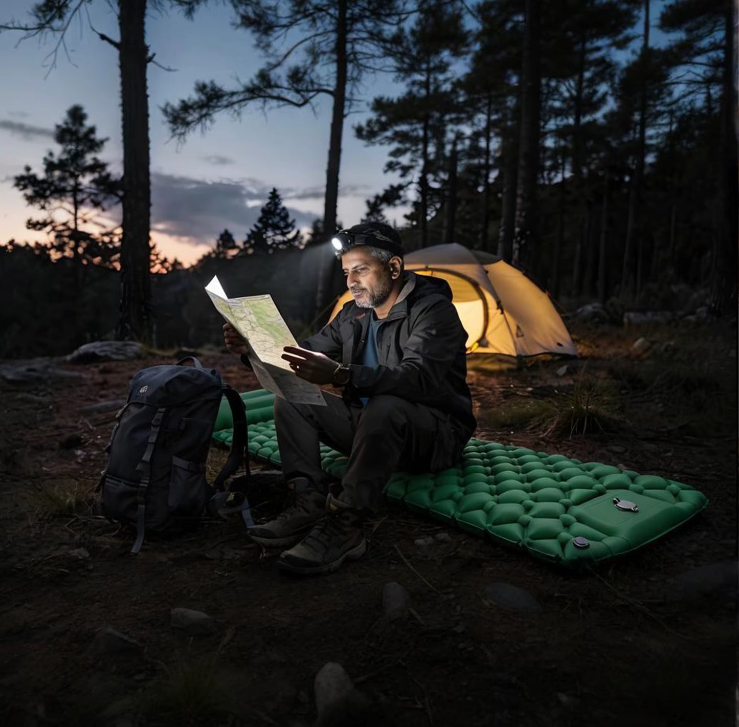 Nova™ Adventure Mat — Inflates in 30 Seconds, Fits in Your Backpack&nbsp;