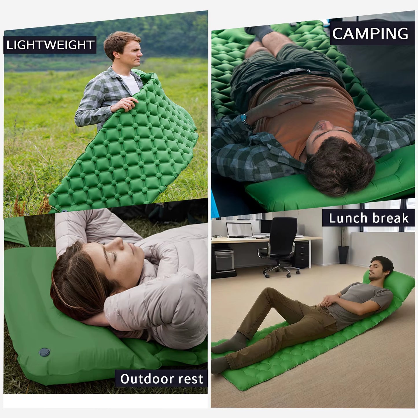 Nova™ Adventure Mat — Inflates in 30 Seconds, Fits in Your Backpack&nbsp;