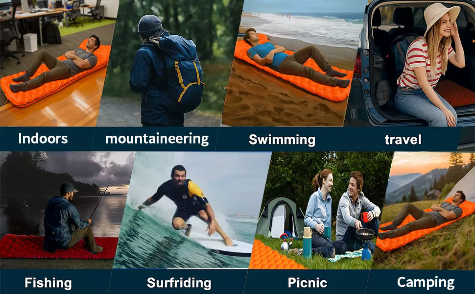 Nova™ Adventure Mat — Inflates in 30 Seconds, Fits in Your Backpack&nbsp;