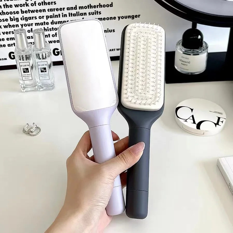 Self-Cleaning Hair Brush — One Twist. Instantly Clean.