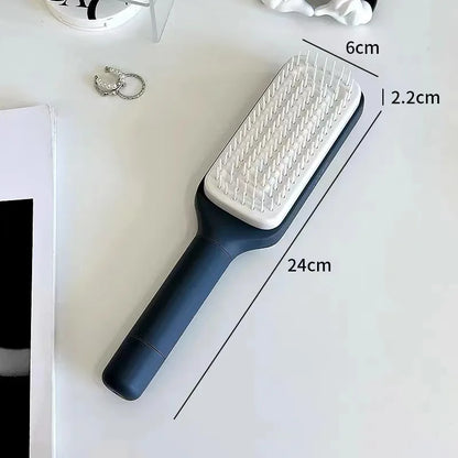Self-Cleaning Hair Brush — One Twist. Instantly Clean.