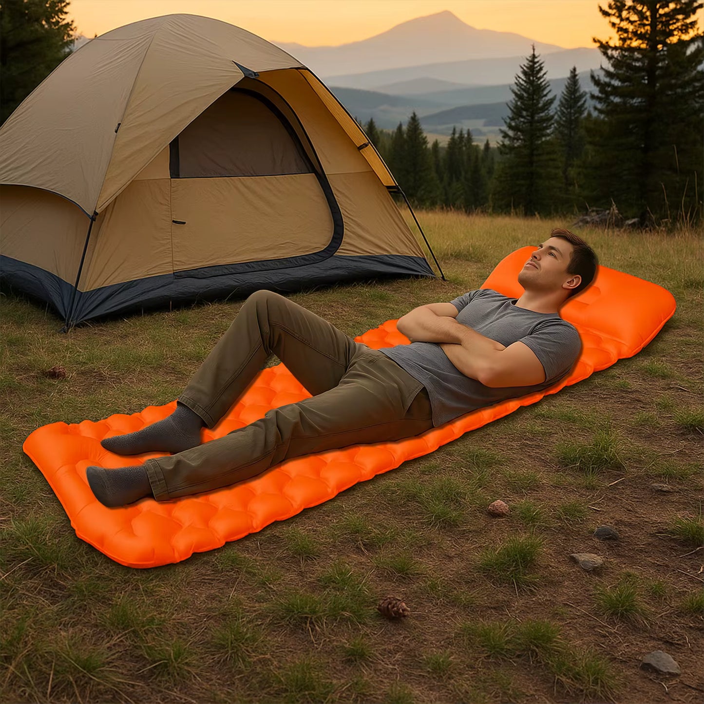 Nova™ Adventure Mat — Inflates in 30 Seconds, Fits in Your Backpack&nbsp;