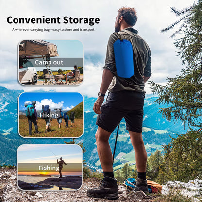 Nova™ Adventure Mat — Inflates in 30 Seconds, Fits in Your Backpack&nbsp;